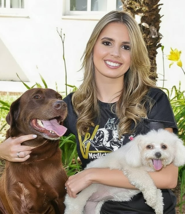 Profissional dedicada ao bem-estar animal